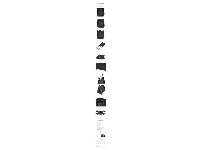 Bottega Veneta Borsa a tracolla Intrecciato Nero - vista 11