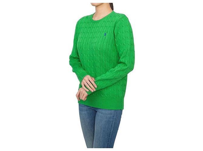 Ralph Lauren Zopfstrick für Kinder Grün - Ansicht 5