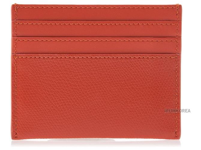 Fendi Tarjetero Diamond Roja - vista 3