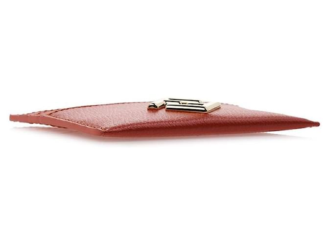 Fendi Tarjetero Diamond Roja - vista 5