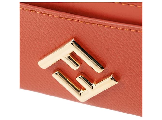 Fendi Tarjetero Diamond Roja - vista 6