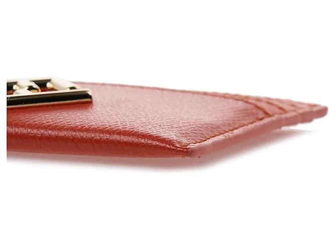 Fendi Tarjetero Diamond Roja - vista 8
