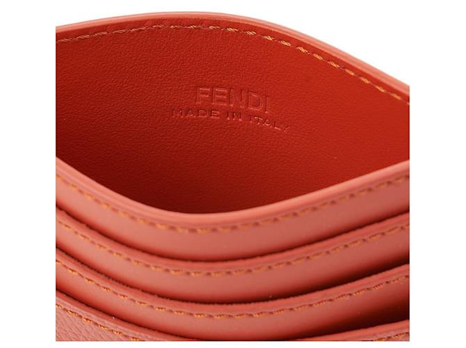Fendi Tarjetero Diamond Roja - vista 9