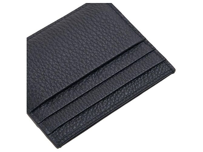 Prada Leather Card Holder Black - view 7