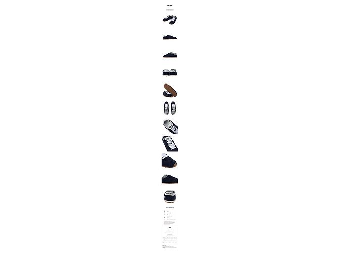 Miu Miu Sneakers in scamosciato da donna Nero - vista 11