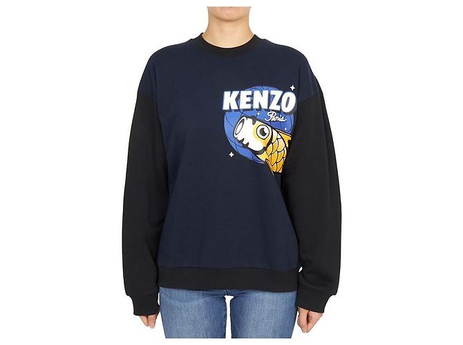 Kenzo Felpa in pile per bambini (indossabile da adulti) Nero - vista 2