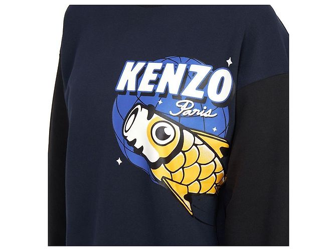 Kenzo Felpa in pile per bambini (indossabile da adulti) Nero - vista 6