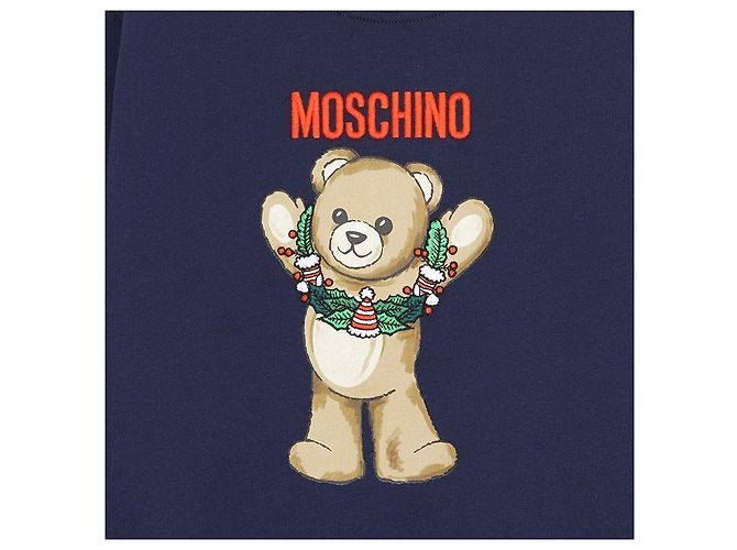 Moschino Fleece-Sweatshirt für Kinder (Größe für Erwachsene verfügbar) Schwarz - Ansicht 5