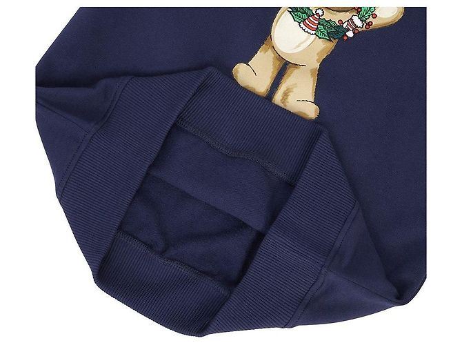 Moschino Fleece-Sweatshirt für Kinder (Größe für Erwachsene verfügbar) Schwarz - Ansicht 6