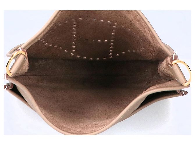 Hermès Borsa a Spalla Hermes Evelyne 3 PM Taupe - vista 6