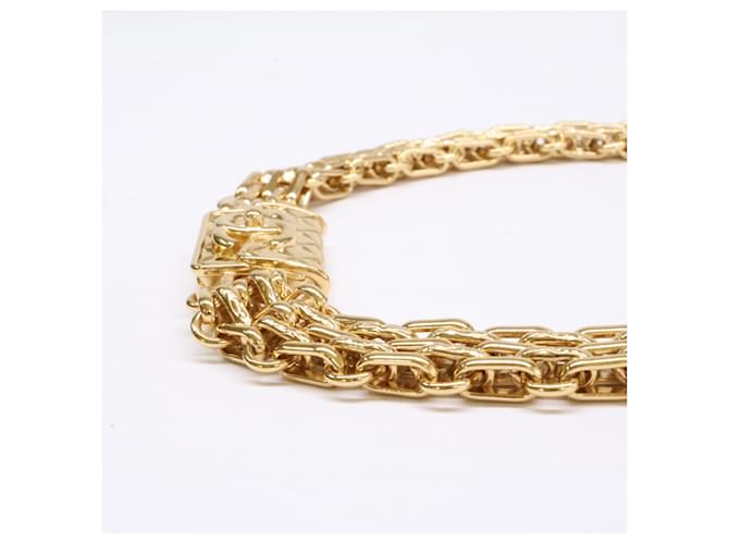 Collana Chanel placcata oro D'oro - vista 3