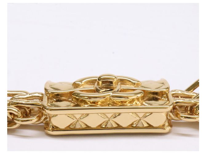 Collana Chanel placcata oro D'oro - vista 4