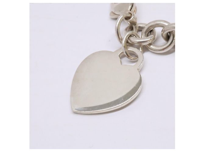 Tiffany & Co Bracciale con charm Tiffany Return to Heart Argento - vista 4