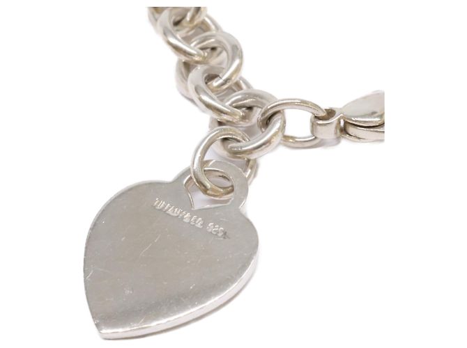 Tiffany & Co Bracciale con charm Tiffany Return to Heart Argento - vista 2