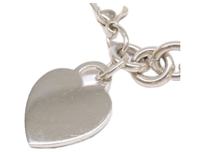 Tiffany & Co Bracciale con charm Tiffany Return to Heart Argento - vista 4