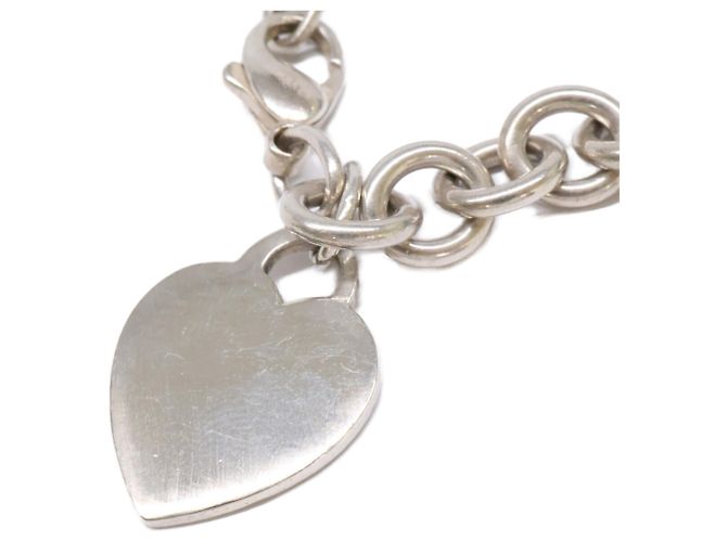 Tiffany & Co Bracciale con charm in argento Tiffany Return to Heart - vista 4
