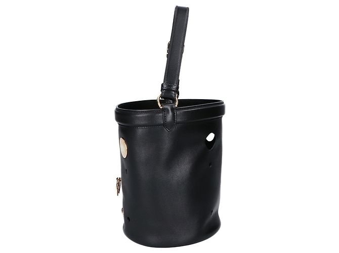 Hermès HERMES Tadelakt Sac Mainjoir Play Bucket Bag Nero - vista 2