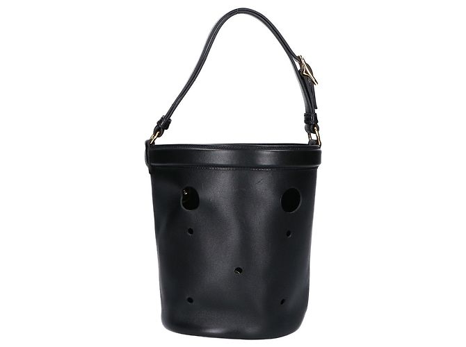 Hermès HERMES Tadelakt Sac Mainjoir Play Bucket Bag Nero - vista 3