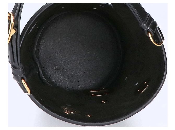 Hermès HERMES Tadelakt Sac Mainjoir Play Bucket Bag Nero - vista 6