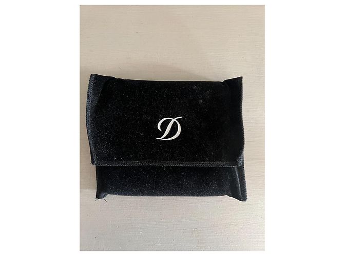 Autre Marque Portafoglio S.T. Dupont in pelle nera Nero - vista 2