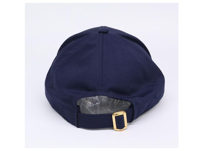 Céline Cappellino da baseball Celine con logo ricamato Blu navy - vista 4