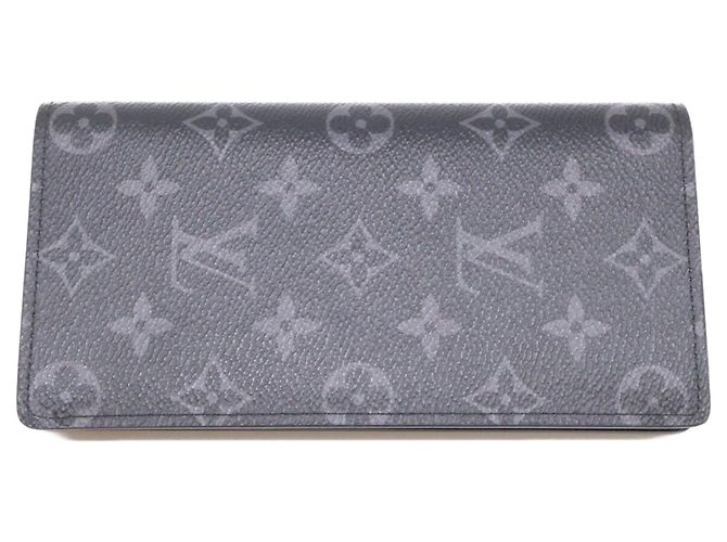 Brazza Louis Vuitton Monogram Eclipse Long Wallet - view 6