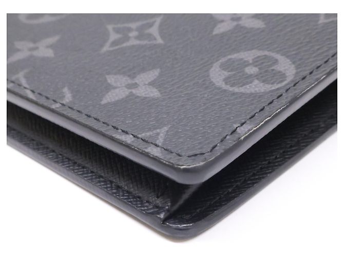 Brazza Louis Vuitton Monogram Eclipse Long Wallet - view 9
