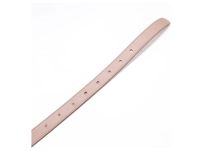 Gucci Double G Slim Gürtel in Beige - Ansicht 6
