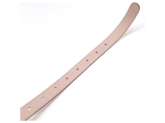 Gucci Double G Slim Gürtel in Beige - Ansicht 7