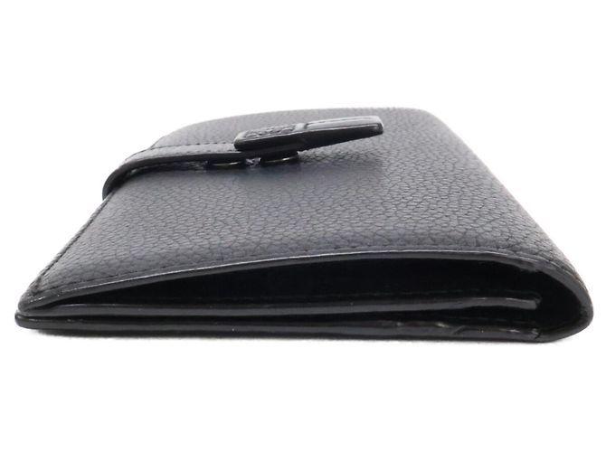 Cartera larga de cuero negro Loewe - vista 4