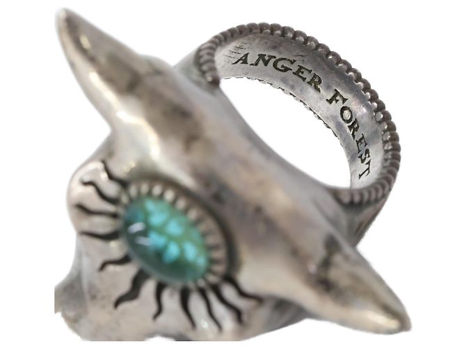 GUCCI SV925 Anger Forest Bullhead Ring Silber - Ansicht 7