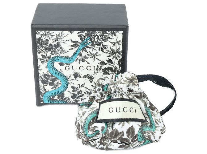GUCCI SV925 Anger Forest Bullhead Ring Silber - Ansicht 8