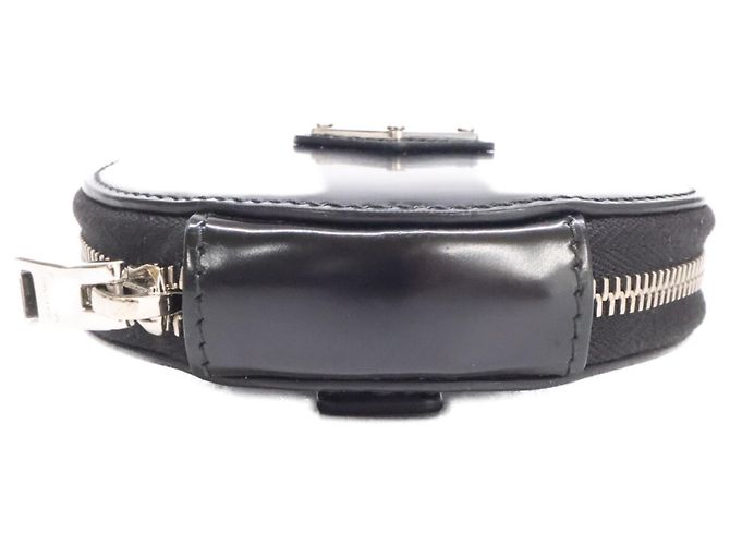 Monedero de cuero negro Prada - vista 3