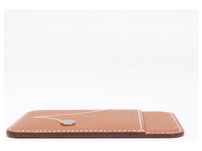 Hermès Tarjetero de piel Swift dorado Hermes - vista 2