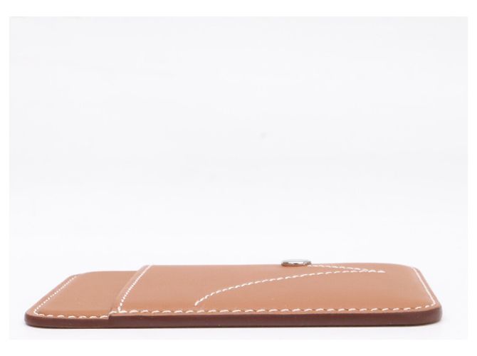 Hermès Tarjetero de piel Swift dorado Hermes - vista 4