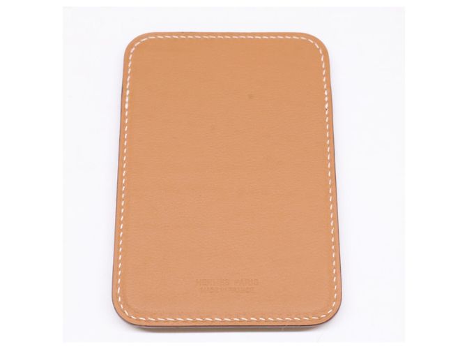 Hermès Tarjetero de piel Swift dorado Hermes - vista 6