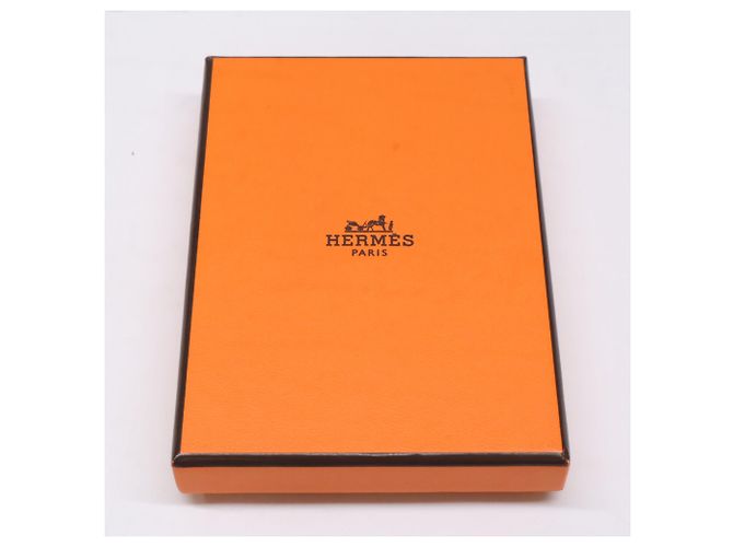 Hermès Tarjetero de piel Swift dorado Hermes - vista 8
