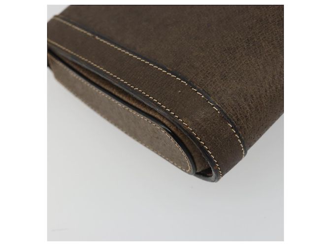 Céline Borsa a Spalla CELINE in Pelle Marrone Oro Auth bs36300 D'oro - vista 17