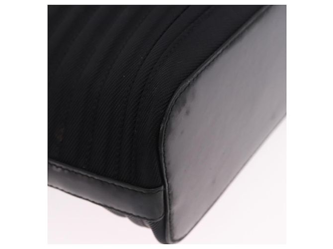 Borsa a Mano GUCCI Bamboo Tela 2way Nero Argento 000 1998 0588 Auth ep15589 - vista 15