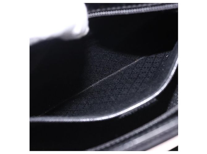 Borsa a Mano GUCCI Bamboo Tela 2way Nero Argento 000 1998 0588 Auth ep15589 - vista 23