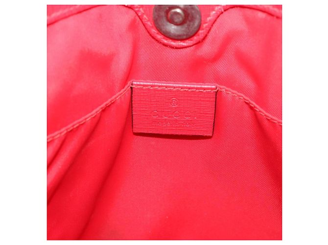 Borsa per bambini GUCCI GG Supreme in PVC Beige Argento 410812 Auth 193974 - vista 18