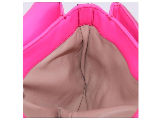 Borsa a Spalla Miu Miu in Pelle e Sequins Oro Rosa Auth am12035V D'oro - vista 25