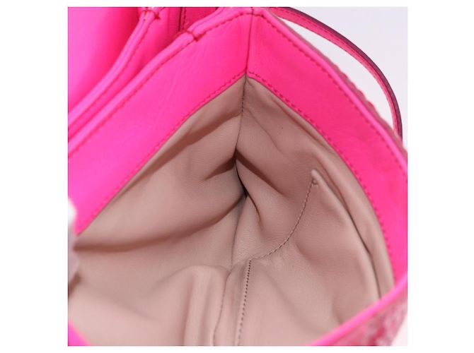 Borsa a Spalla Miu Miu in Pelle e Sequins Oro Rosa Auth am12035V D'oro - vista 28