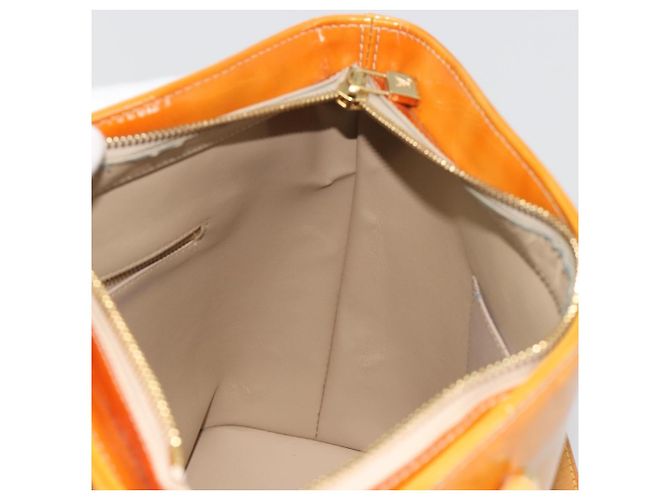 LOUIS VUITTON Borsa Monogram Vernis Houston Beige M91004 LV Auth ep15596 - vista 20