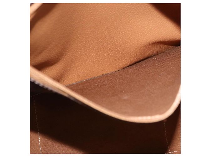 Céline Borsa Tote CELINE Macadam Canvas PVC Marrone Oro Auth am12199A D'oro - vista 23