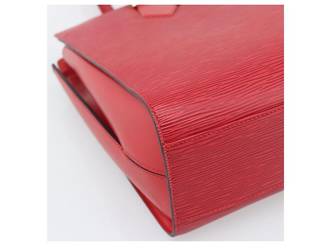 Borsa Tote LOUIS VUITTON Epi Duplex Rosso M52427 LV Auth 193121V - vista 14