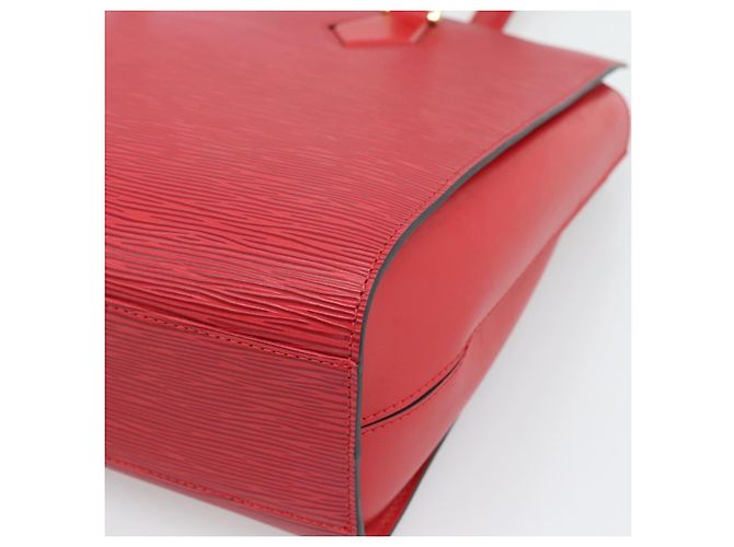 Borsa Tote LOUIS VUITTON Epi Duplex Rosso M52427 LV Auth 193121V - vista 15