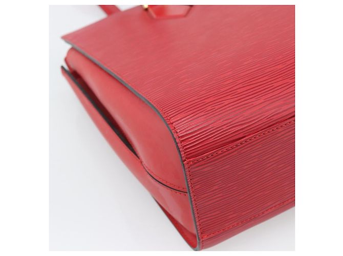 Borsa Tote LOUIS VUITTON Epi Duplex Rosso M52427 LV Auth 193121V - vista 16