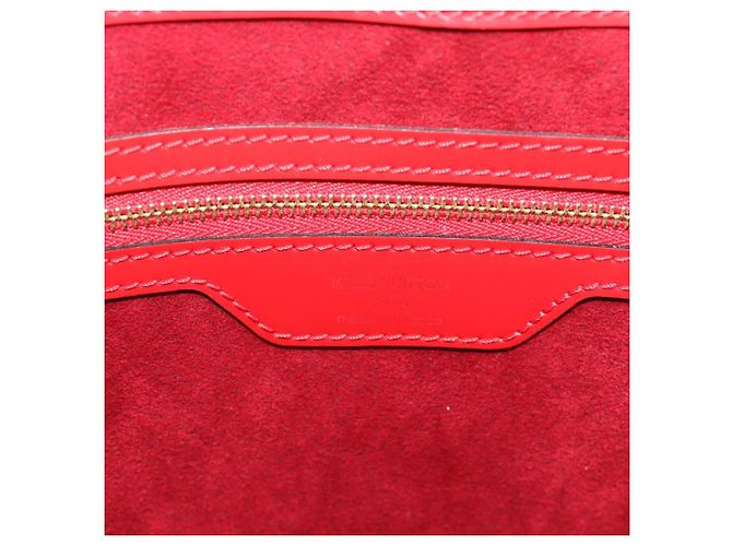 Borsa Tote LOUIS VUITTON Epi Duplex Rosso M52427 LV Auth 193121V - vista 17