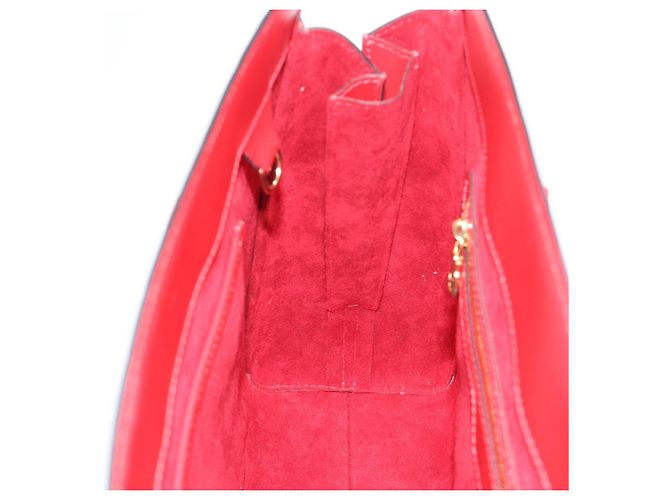 Borsa Tote LOUIS VUITTON Epi Duplex Rosso M52427 LV Auth 193121V - vista 19